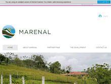 Tablet Screenshot of marenal.com